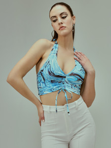 TANDUL Casual Printed Women Multicolor Top