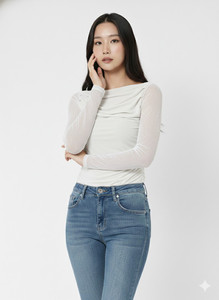 urban streetwear Casual Solid Women White Top