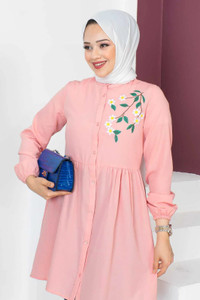 REYANSHFASHION Party Printed Women Pink Top