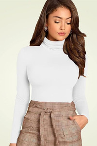 Aryan Hosiery Casual Solid Women White Top