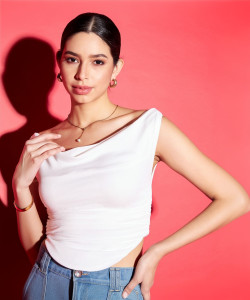 Uptownie Lite Casual Printed Women White Top