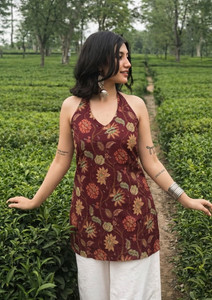 VRAJRANI TRENDS Casual Printed Women Multicolor Top