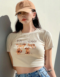 glitsy Casual Printed, Self Design Women Beige Top