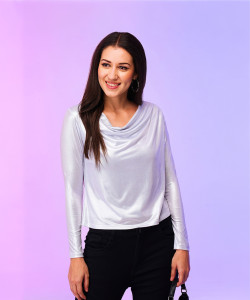 Globus Party Solid Women White Top