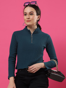 RIGO Casual Solid Women Green, Multicolor Top