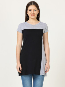 Fleximaa Casual Color Block Women Multicolor Top