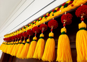 SATVIK CREATIONS Authentic Handcrafted Toran: Celebrating India's Artistic Heritage Toran