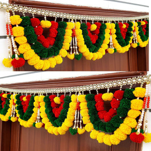 SATVIK CREATIONS Authentic Handcrafted Toran: Celebrating India's Artistic Heritage Toran