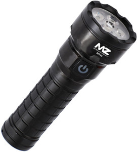 MZ M945 (RECHARGEABLE METAL TORCH) 4 Modes Flashlight, Super