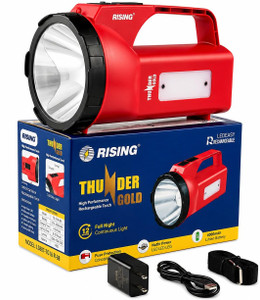 Rising Thunder Gold 5W LED Flashlight 4000mAh - Image 6