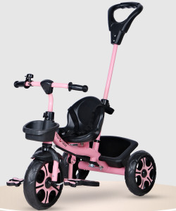 Miss & Chief Adventure Parental Handle Sturdy and Safe for Kids (Ages 2-5yrs) Tricycle