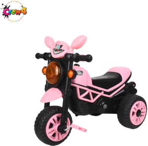 CREW4 Bullet Tricycle Ride-on with Lights and Sounds baby for kids bullet Primmum grills & boys Tricycle