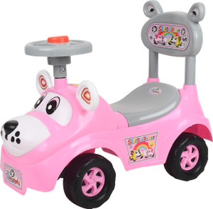 SPEEDFOX scooby rider Ride On Car for Kids | kids car with Backrest | Plastic Ride On Toy (1–3 Years) Tricycle