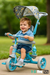 Toys R Us Avigo Nexa 3in1 Premium For Kids | 2-5 yrs | Parent Rod | Harness Tricycle