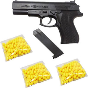 WHEELSQUARE PUBG Pistol Gun Pack of 3, 300 BB Bullets, Black - Image 6