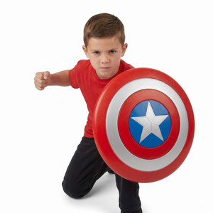 CostumeSphere Captain America Superhero/ Premium Star Shield Prop for kid | Lightweight Armor Sets