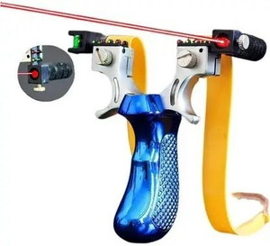 infinitystore Sling shot with Laser | Power catapult with random color Slingshots