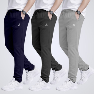 FTX Solid Men Multicolor Track Pants