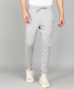 ADIDAS Printed Men Grey Track Pants