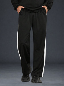 Paralians Colorblock Men Black Track Pants - Image 5
