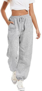 Dockstreet Dyed Women Grey Track Pants