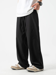Dockstreet Striped Men Black Track Pants