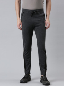 Force NXT Super Combed Cotton Solid Men Grey Track Pants