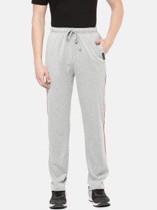 Macroman M-Series Solid Men Grey Track Pants
