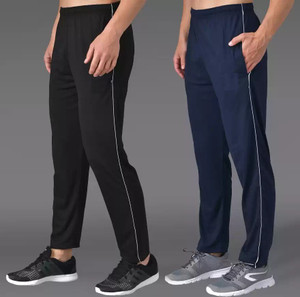 Kaff Solid Men Multicolor Track Pants