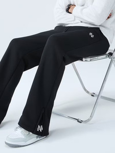 METRONAUT Men Black Printed Track Pants - Image 6