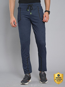 KILLER Geometric Print Men Dark Blue Track Pants - Image 6