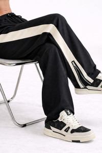 Vontade Black Colorblock Men Track Pants - Image 6
