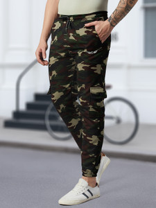 Chrome & Coral Men Cargos