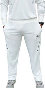 CALIGOSTLE Solid Men White Track Pants
