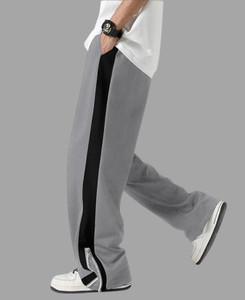 ALPTRA Solid Men Brown Track Pants