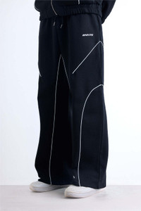 Bonkers Men Black Track Pants - Image 5