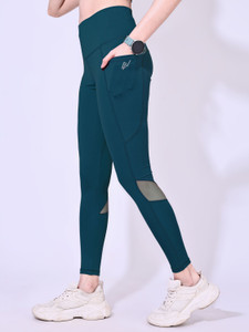 NEXSUS APPARELS Solid Women Dark Green Track Pants