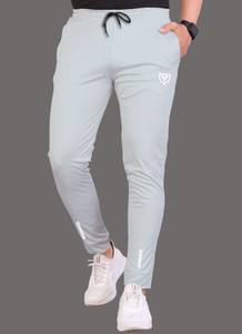 Yazole Solid Men Grey Track Pants