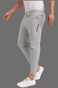 NB NICKY BOY Solid Men Grey Track Pants