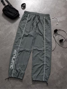 Povaxpo Printed Grey Men's Track Pants - Image 6