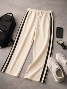 KEESUN Striped Multicolor Men Track Pants - Image 1