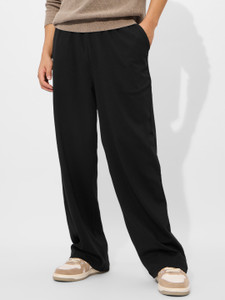 The Souled Store Solid Men Black Track Pants - Image 6