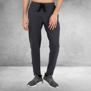 DIHOX Solid Men Grey Track Pants