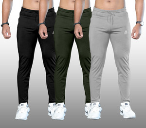 FTX Solid Men Multicolor Track Pants