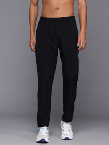 HRX by Hrithik Roshan Solid Men Black Track Pants