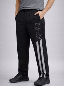HRX by Hrithik Roshan Black Track Pants - Image 5