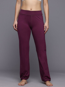 HRX by Hrithik Roshan Solid Women Brown Track Pants