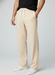 INDICLUB Loose Fit Men Beige Trousers