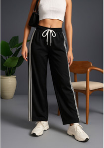 INNOVENTOR Regular Fit Women Black Trousers
