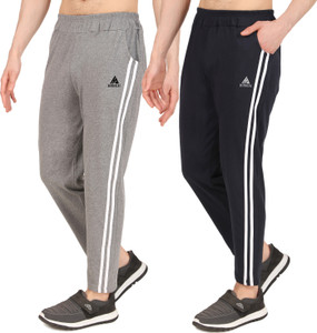 zazbi Striped Men Multicolor Track Pants